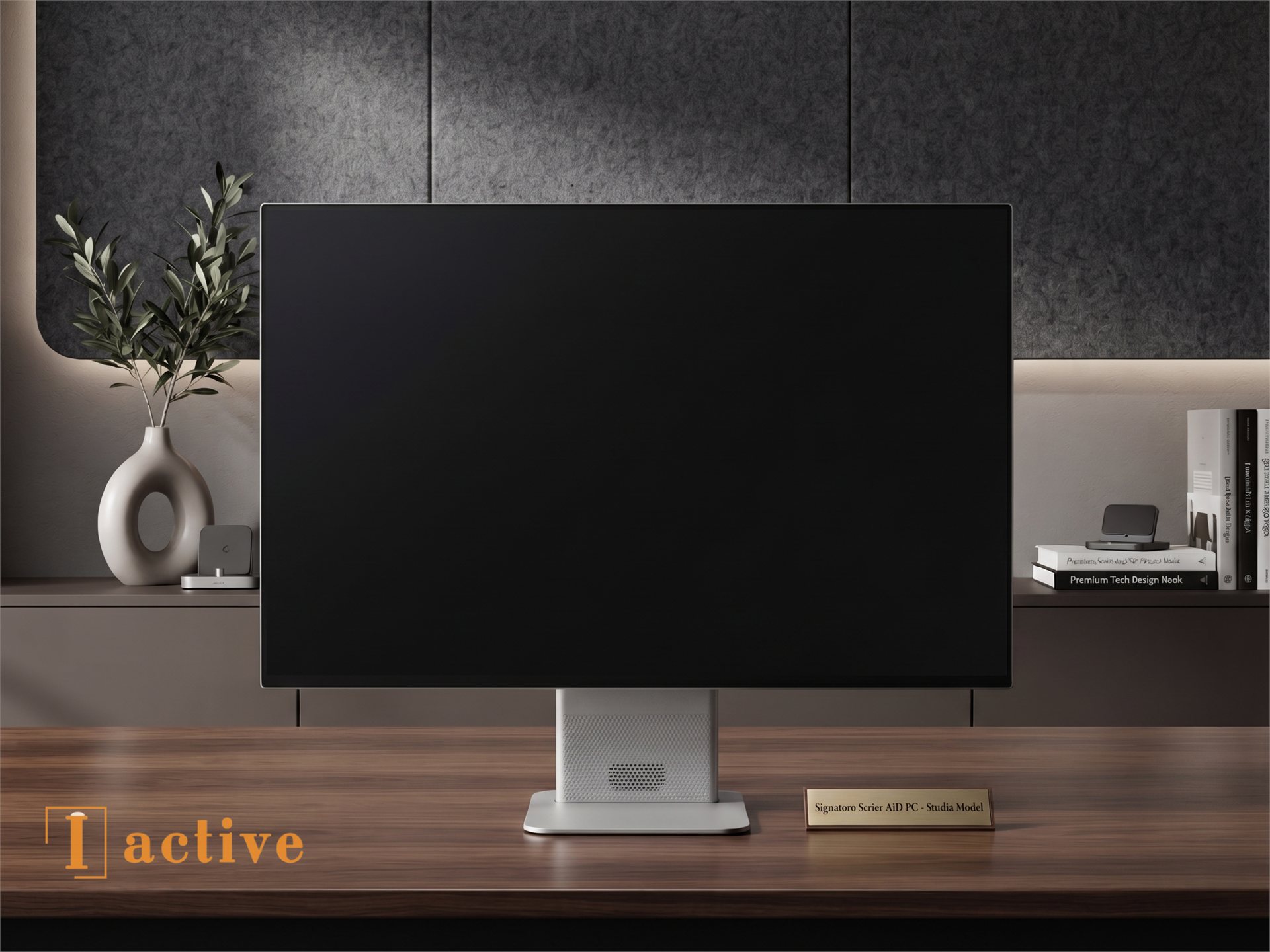 Ergonomic Metal Base Stand